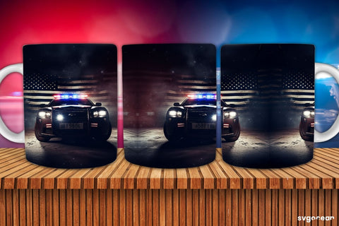 Police Mug Wrap Bundle | Sublimation SVG SvgOcean 