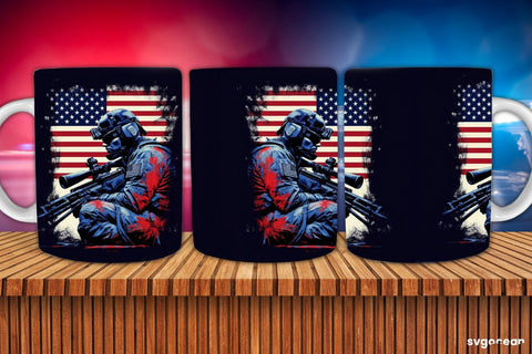 Police Mug Wrap Bundle | Sublimation SVG SvgOcean 