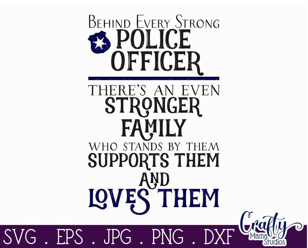 Police Officer SVG - Police Decor - Police Svg - Behind Every Police ...