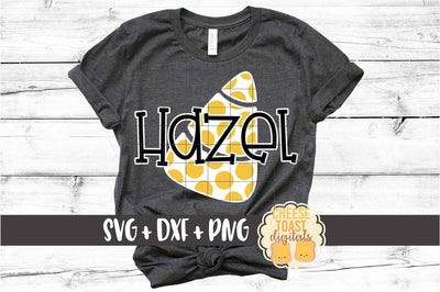Polka Dot Candy Corn - Halloween SVG PNG DXF Cut Files SVG Cheese Toast Digitals 