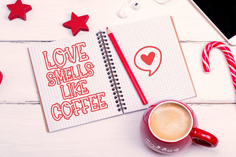 Polka Dot Font Duo Font Dm Letter Studio 