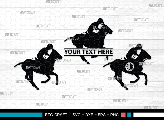 Polo Horse Monogram, Polo Horse Silhouette, Polo Horse SVG, Riding Horse Svg, Cowboy Svg, Cowboy Horse Svg, Running Horse Svg, SB00305 SVG ETC Craft 