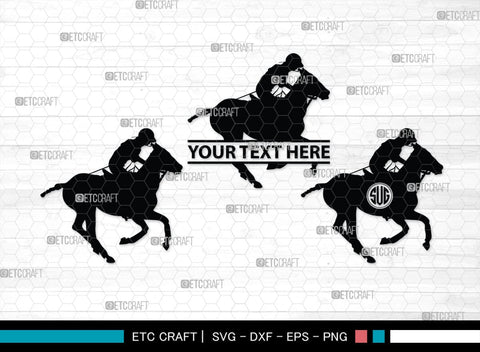 Polo Horse Monogram, Polo Horse Silhouette, Polo Horse SVG, Riding Horse Svg, Cowboy Svg, Cowboy Horse Svg, Running Horse Svg, SB00305 SVG ETC Craft 