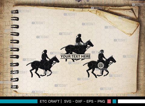 Polo Horse Monogram, Polo Horse Silhouette, Polo Horse SVG, Riding Horse Svg, Cowboy Svg, Cowboy Horse Svg, Running Horse Svg, SB00305 SVG ETC Craft 
