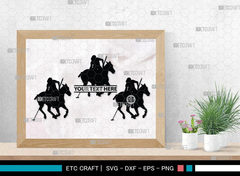 Polo Horse Monogram, Polo Horse Silhouette, Polo Horse SVG, Riding Horse Svg, Cowboy Svg, Cowboy Horse Svg, Running Horse Svg, SB00305 SVG ETC Craft 