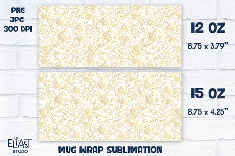 Pomegranate PNG Mug Wrap, Rosh Hashanah Mug Sublimation, Rosh Hashanah Table Decor. Sublimation Elinorka 