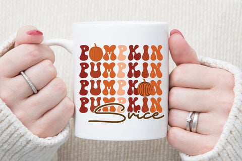 Pompkin Srice Autumn Cut File Sublimation designartist 