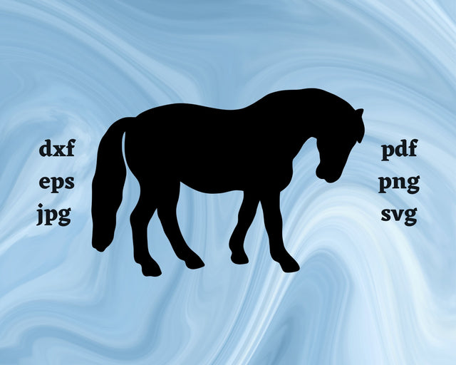 Pony SVG Cut File SVG Northern Light SVG 