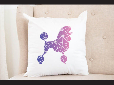 Poodle Dog Geomatical Print SVG Johan Ru designs 
