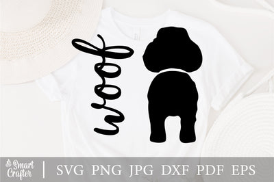 Poodle Dog Svg, Dachshund Dog Butt Hook Svg File, Pet Svg, Dog Butt Leash Holder SVG, Dog butt PNG, Woof svg, Digital Cut File, CNC file SVG Fauz 