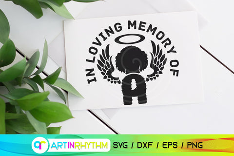 Poodle Golden doodle Dog Memorial SVG SVG Artinrhythm shop 