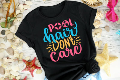 Pool Hair Don't Care | Summer Beach SVG Cut File SVG dapiyupi store 