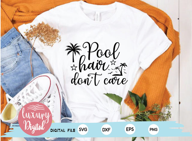 Pool hair don’t care SVG md faruk hossain 