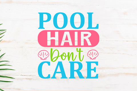 Pool hair SVG SVG Regulrcrative 