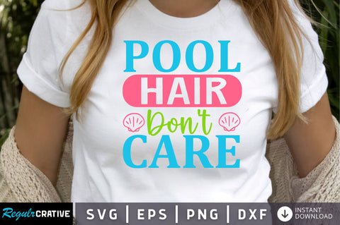 Pool hair SVG SVG Regulrcrative 