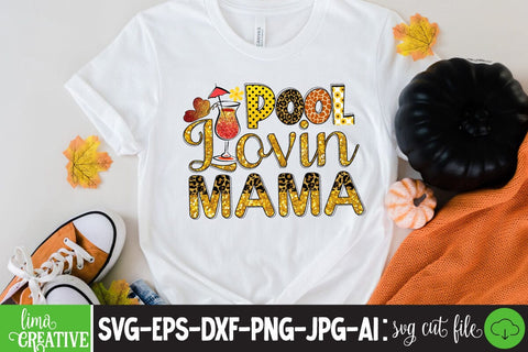 Pool Lovin Mama Sublimation PNG Sublimation Insomnia Std 