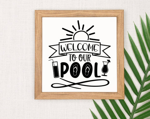 Pool Quotes SVG Bundle, 6 Designs, Pool Sayings SVG, Pool Shirt SVG, Pool Sign SVG, Life Is Better By The Pool SVG, Poolside Vibes SVG, Take Me To The Pool SVG SVG HappyDesignStudio 