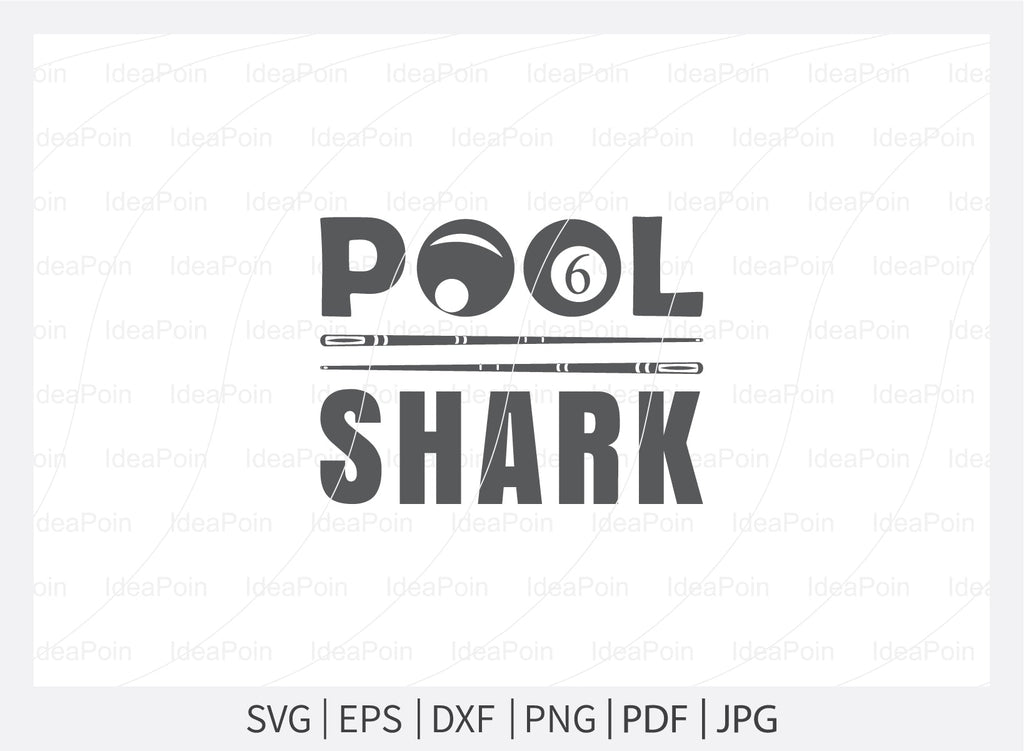 Pool shark Svg, Billiards Pool SVG File, Billiards Pool Designs ...