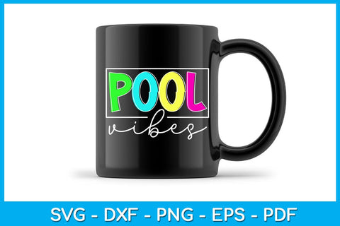 Pool Vibes PNG Sublimation Printable File SVG Creativedesigntee 