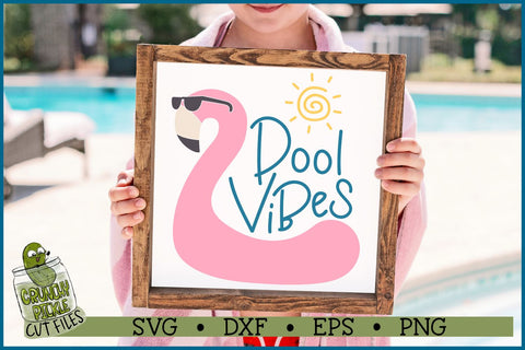Pool Vibes SVG File SVG Crunchy Pickle 