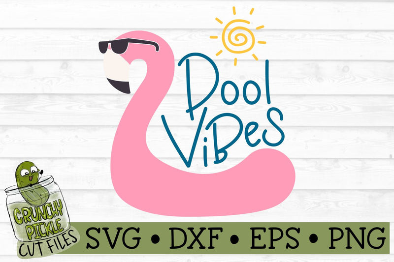 Pool Vibes SVG File - So Fontsy