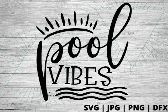 Pool Vibes SVG Good Morning Chaos 