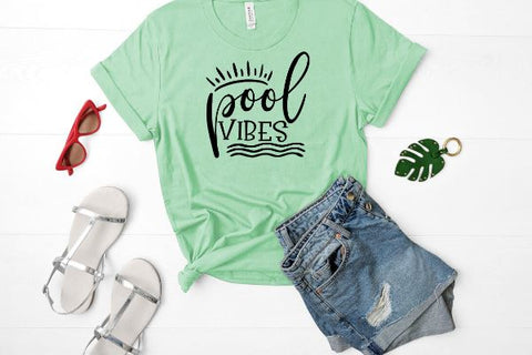 Pool Vibes SVG Good Morning Chaos 