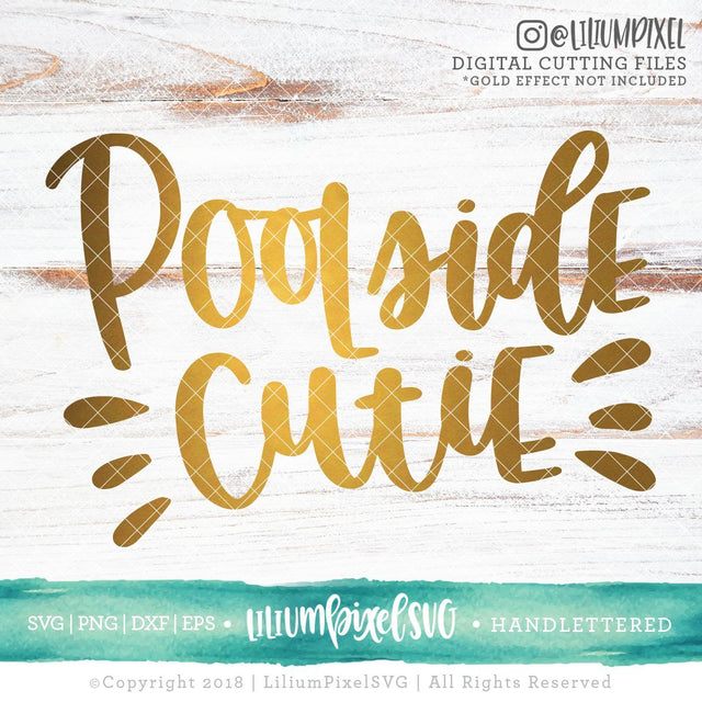 Poolside Cutie SVG Lilium Pixel SVG 