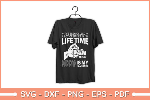 Pop Pop Grandparents Day Fathers Day Svg Cutting File SVG Helal 