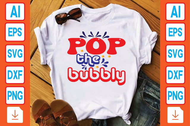 Pop the Bubbly SVG Craftlabsvg24 