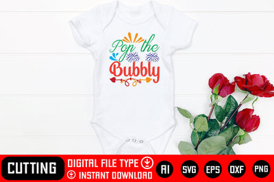 Pop The Bubbly SVG CraftlabSvg29 