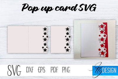 Pop Up Card SVG, Pop-Up Greeting Card, Cricut Pop Up Card, Pop Up Card for Wedding SVG, Mothers Day Svg, 3D Card Svg, Birthday SVG Card v.9 SVG Fly Design 