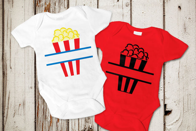 Popcorn Split SVG Designed by Geeks 