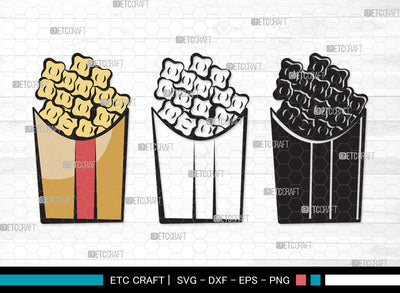 Popcorn SVG | Movie Popcorn Svg | Cinema Svg | Movie Svg | Popcorn Clipart SVG ETC Craft 