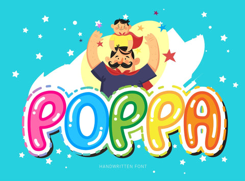 Poppa Font BB Digital Arts 