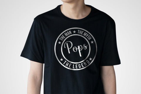 Pops The Man The Myth The Legend Svg, Fathers Day Svg, Daddy Svg, Father Day Svg, Grandpa Svg, Papa Svg – Printable, Cricut & Silhouette SVG Debashish Barman 