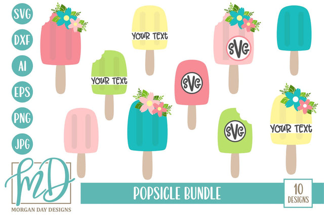 Popsicle Bundle SVG Morgan Day Designs