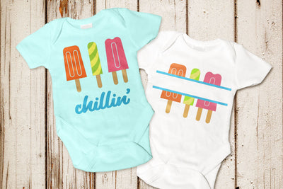 Popsicle Trio SVG Designed by Geeks 