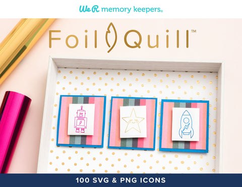Popular SVG Foil Quill Design Bundle (100 Set) SVG We R Memory Keeper's Foil Quill 