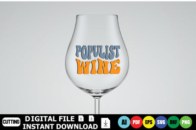 Populist Wine SVG Shahin alam 