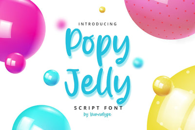 Popy Jelly Font yumnatype 