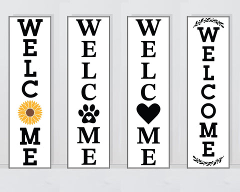 Porch Sign SVG Bundle - Welcome Porch Sign SVG, Vertical Porch Sign SVG, Farmhouse Porch Sign SVG SVG GraphicsTreasures 