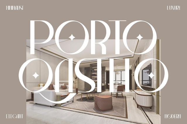 Porto Qastelo Typeface Font Storytype Studio 
