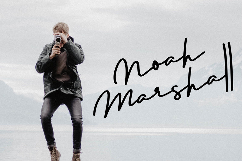 Portraits - Signature font - So Fontsy