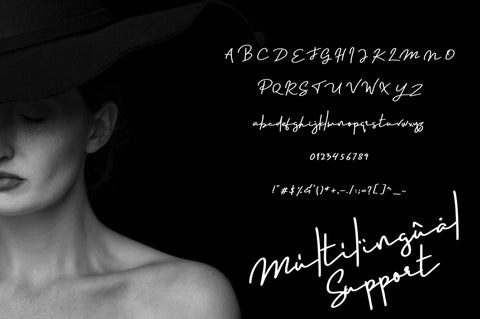 Portraits - Signature font - So Fontsy