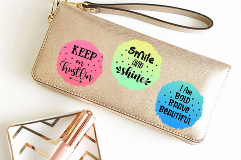 Positive Affirmation Stickers Bundle- Motivational Inspirational