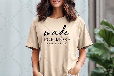 Positive Made for More Svg Png Svg, Christian Svg, Mindfulness Quote Svg, Jesus Inspiring Svg, Truth Reminder Svg, Inspirational Svg, Religious Svg SVG DesignDestine 