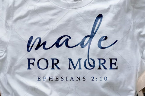 Positive Made for More Svg Png Svg, Christian Svg, Mindfulness Quote Svg, Jesus Inspiring Svg, Truth Reminder Svg, Inspirational Svg, Religious Svg SVG DesignDestine 