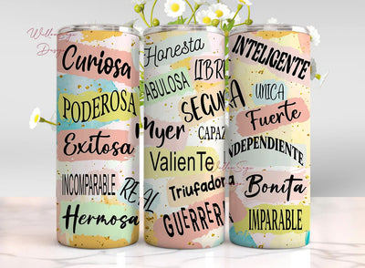 Positive Motivational 20oz wrap, Digital Sublimation design, 20oz Digital Design, Positive Tumbler Design, Inspirational Quotes Design Png Sublimation WillowSageDesign 