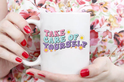 Positive Quote Retro Flower Sublimation (8) SVG designartist 